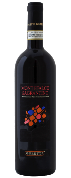 8 DOCG Montefalco Sagrantino, Sagrantino 2019, Goretti